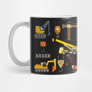 Heavy earth mover construction machines Mug